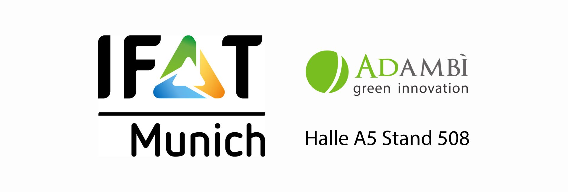 Die IFAT M&uuml;nchen umfasste insgesamt 260.000 Quadratmeter und belegte alle 18 Hallen sowie einen gro&szlig;en Teil des Freigel&auml;ndes der Messe M&uuml;nchen.